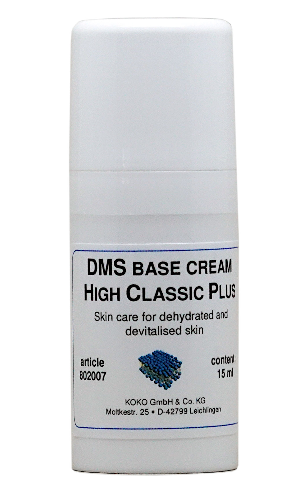 Creme base DMS High Classic Plus (BHP) (15 ml) Dermaviduals